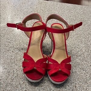 American Eagle by Payless Red Sandals
